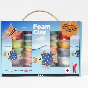 Foam Clay Cadeauset 28-delig – assorti kleuren