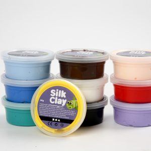 Silk Clay Basic 1 (10x40gr) – assorti kleuren