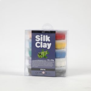 Silk Clay Basic 1 (10x40gr) – assorti kleuren