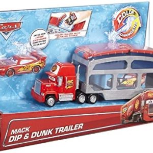 Disney Cars – Color Change Mack Dip & Dunk Trailer