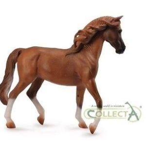 Collecta Paarden Deluxe – Arabier merrie (kastanjebruin)