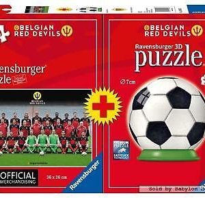 Puzzel Red Devils 100st + 3D puzzel