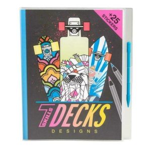 7Skills Decks Designs – kleurboek