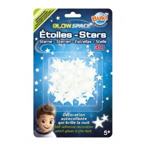 Glow Space – Stickers Sterren 3D