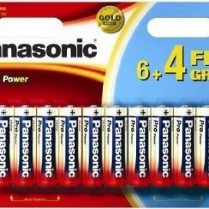 Batterijen Panasonic Pro Power AA (6+4 gratis)