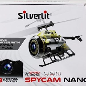 Nano Spy Cam Helikopter – zilver