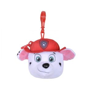 Paw Patrol – Sleutelhanger/portemonnee pluche Marshall