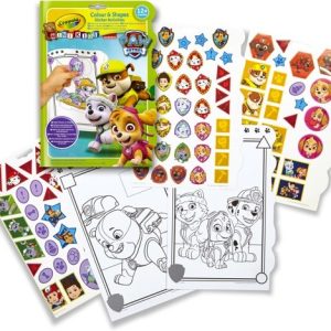 Crayola Mini Kids Paw Patrol – Kleur- en stickerboek