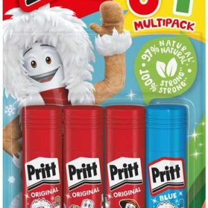 Pritt Lijmstift “Original” 3x11gr + 1x10gr “Wonderfull world”