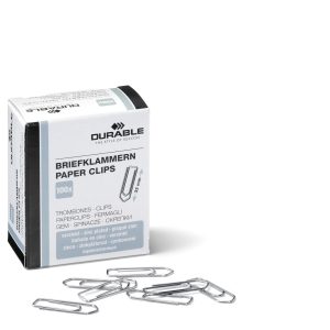 Paperclips 32mm, verzinkt – 100stuks/doos