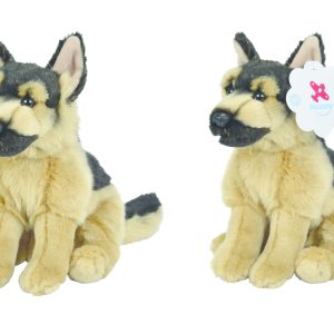 Herdershond met beans (pluche) – 26cm – 1 exemplaar