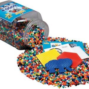 Hama Strijkkralen + grondplaat in pot – Olifant 16000stuks