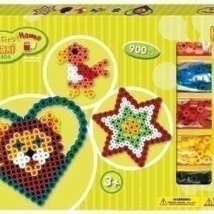 Hama Giant Gift Box (MAXI strijkkralenset) – Hart/Ster 900stuks