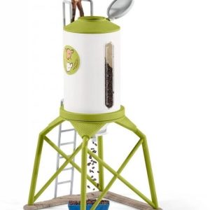 Schleich Farm World – Voedersilo met dieren