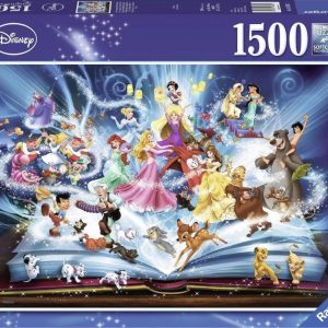 Puzzel (1500stuks) – Disney – Magisch sprookjesboek