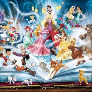 Puzzel (1500stuks) – Disney – Magisch sprookjesboek