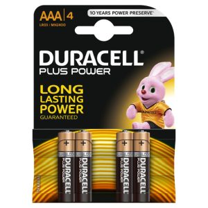 Duracell Plus Power AAA – 4stuks