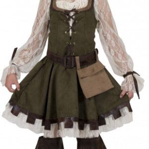 Kostuum Robin Hood meisje
