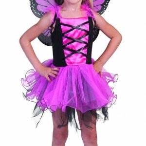 Kostuum Vlinder Roze