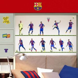 FC Barcelona 11 players – 2 sheets