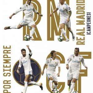 Muursticker Real Madrid 12spelers