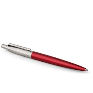 Parker Jotter Balpen Red Kensington Chrome Trim (medium)