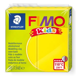 Modelleerklei Fimo Kids – geel