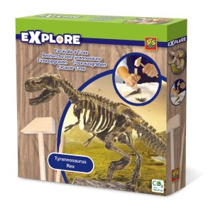 SES Creative Explore – T-rex skelet opgraven