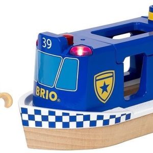 Politie boot met licht/geluid
