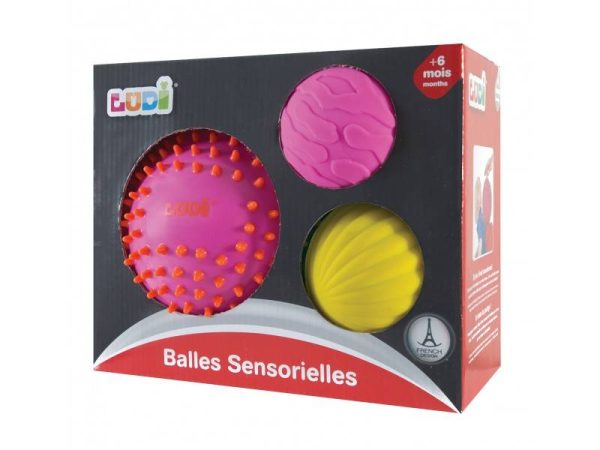 Sensoriële ballen - 3 stuks (roze)