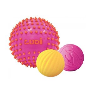 Sensoriële ballen – 3 stuks (roze)