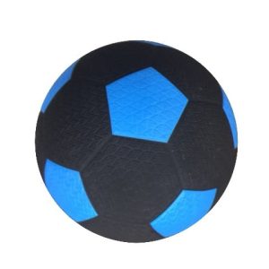 Voetbal (rubber) maat 5 – blauw