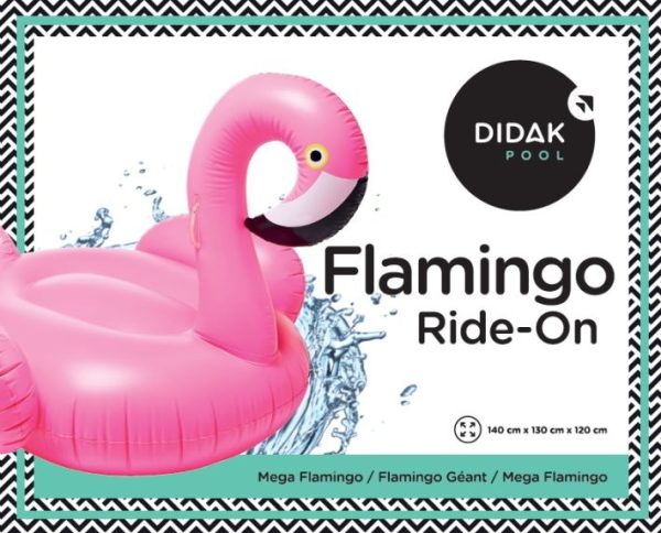 Flamingo Ride-On Didak - 140x130x120cm