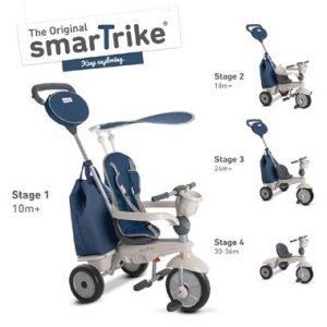 SmarTrike – Driewieler Voyage 4-in-1 (blauw)