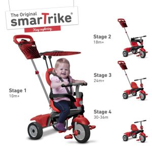SmarTrike – Driewieler Vanilla 4-in-1 (roze)