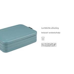 Lunchbox take a break large – Nordic green