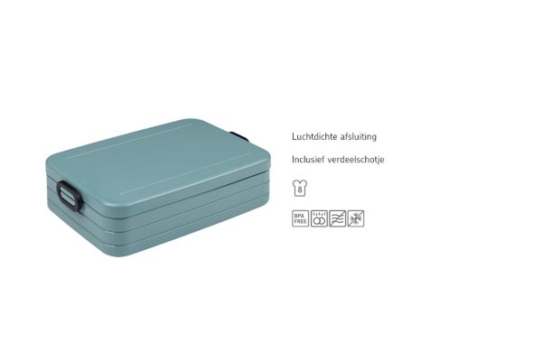 Lunchbox take a break large - Nordic green - Afbeelding 2