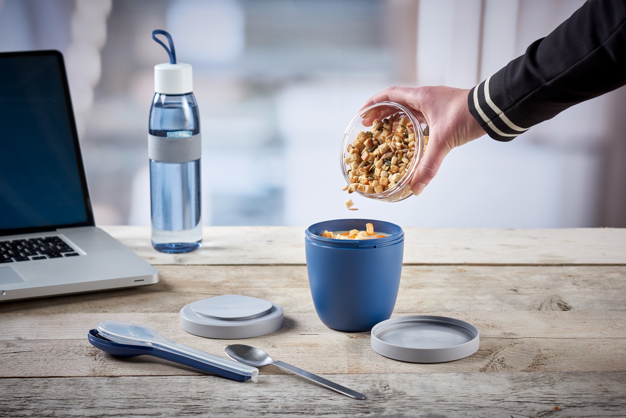 Lunchpot Ellipse - Nordic denim - Afbeelding 3