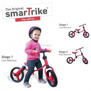 SmarTrike – Balance loopfiets 2-in-1 (rood)