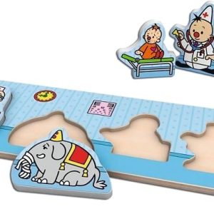 Bumba – Puzzel mini (hout) 30x10cm “Dokter”