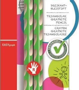 Stabilo EASYgraph HB groen – rechts/2stuks