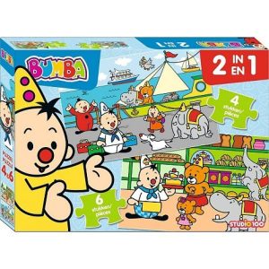 Bumba – Puzzel 2-in-1 (4 en 6 stuks)