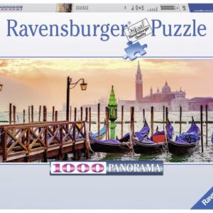 Puzzel (1000stuks) – Gondels in Venetië