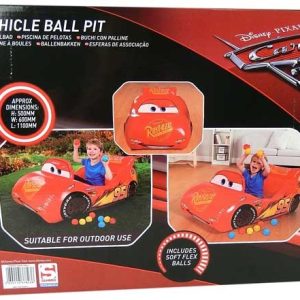 Disney Cars 3 – Lightning McQueen Ballenbad + 10 ballen