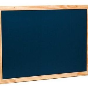 Hangschoolbord (krijt) 88x66cm – zwart