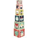 Stapelpyramide met 6 blokken – Baby Forest