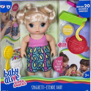 Baby Alive – Sarah snoepende babypop