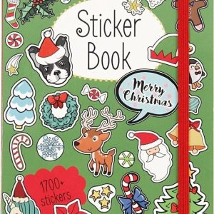 Stickerboek Kerstmis met 1700 stickers