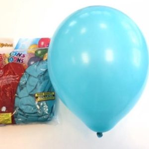 Ballonnen (no.12) aqua – 100stuks