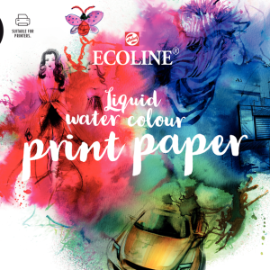 Talens Ecoline Printpapier A4 150gr (75vel) – mix